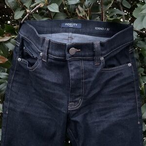 Fidelity Men's Deep Indigo Slim Jeans